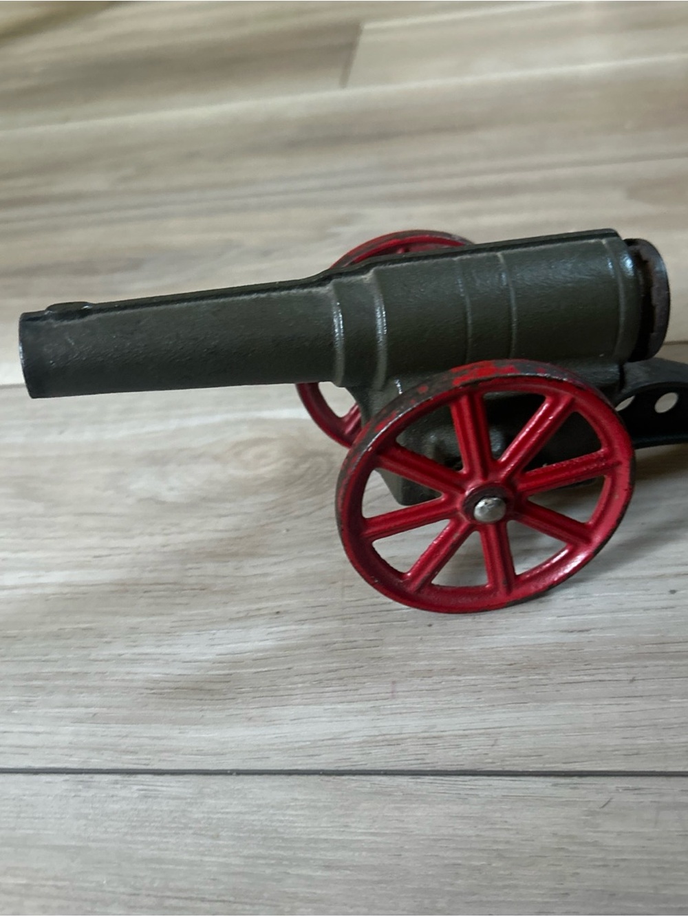 Vintage 1917-1935 Cast Iron Big Bang Conestoga Cannon
